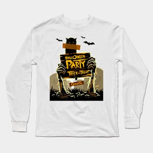 Halloween Party Long Sleeve T-Shirt